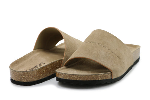Malaga Suede Slide Slipper